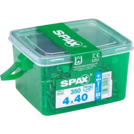 SPAX Schraube Edelstahl 4 x 40 mm silberfarben 350 Stück