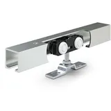GEZE Schiebetürbeschlag Rollan 80 NT Aluminium 1650mm