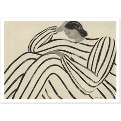 The Poster Club - Waiting von Sofia Lind, 100 x 140 cm