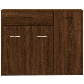vidaXL Sideboard Braun Eiche-Optik 88x30x70 cm Holzwerkstoff