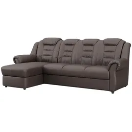 Livetastic Ecksofa, Metall, 3-Sitzer, Ottomane rechts, L-Form, cm, Made in EU, Rücken echt, Armteil links, Wohnzimmer, Sofas & Couches, Wohnlandschaften, Ecksofas