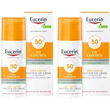 Eucerin Oil Control Face Sun Gel-Creme LSF 50+ 2 x 50 ml