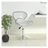 vidaXL Barhocker 335109 drehbar höhenverstellbar Weiß