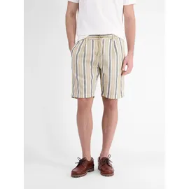 Lerros Chinoshorts mit Streifenmuster beige, 33
