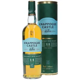 Knappogue Castle 14 Years Old Twin Wood Single Malt Irish 46% vol 0,7 l Geschenkbox