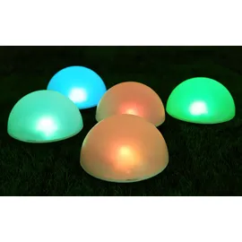 GLOBO RGB LED Solarleuchte weiß 5 St.