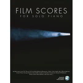 MUSIC SALES Film Scores For Solo Piano. Enthält Online-Audio