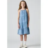 Levi's Levi's® Kids Neckholderkleid LVG HALTER TIERED DRESS mit horizontalen Nähten blau 128 (8J)