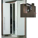 Hettich Falttürbeschläge-Set 1-T., 2-Fl. WingLine 77, 70983 für vorliegende Türen