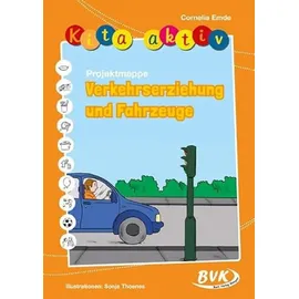 Bvk Buch Verlag Kempen Kita aktiv Projektmappe Verkehrserziehung und Fahrzeuge