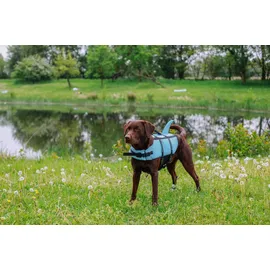 Nobby Hunde Schwimmweste Sharki mit Haiflosse hellblau
