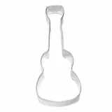 Birkmann Ausstechform Gitarre, 8 cm, Edelstahl, hochwertige Qualität