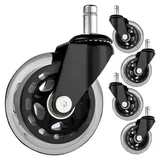 MT MALATEC Bürostuhl Rollen 22077 11 mm x 22 mm