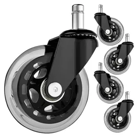 MT MALATEC Bürostuhl Rollen 22077 11 mm x 22 mm