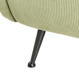 Beliani Sessel SVALOV Cord 72 x 71 x 70 cm Grün