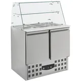 CombiSteel Gekühlte Saladette mit Glas 2 Türen