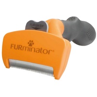 FURminator Fellkamm Furminator® deShedding - für langhaarige Hunde, Metall, (1-tlg), für langhaarige Hunde orange 6,50 cmSchecker GmbH