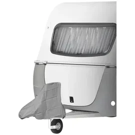 PRO PLUS Deichselhaube für Anhänger und Wohnwagen grau/silberfarben