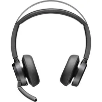 Poly Voyager Focus 2 UC Stereo Headset mit Ladestation