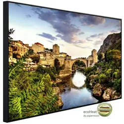 papermoon Infrarotheizung »EcoHeat - Mostar Alte Brücke«, Matt-Effekt - bunt