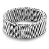 True Rebels Ring aus Edelstahl in silber | Gr.: 66