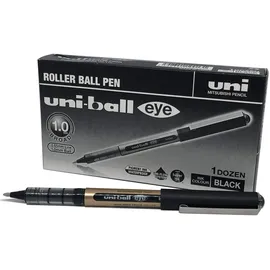 Uni-Ball Eye Broad UB-150-10 Tintenroller, 1 mm Spitze, schwarze Tinte, 12 Stück