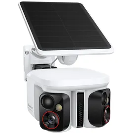Baseus Security X1 Pro Outdoor Dual Camera 3K Weiß