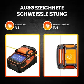 Extralink AI-9 (7800mAh Akku, LCD Display) Glasfaserschweißgerät