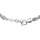 GIORGIO MARTELLO MILANO Kordelkette massiv, Silber 925 silberfarben 21 cm
