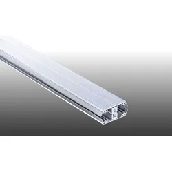 Aluprofil Thermosystem für 16 mm Stegplatten - 5000 mm Verbindungsprofil inkl. Lippendichtung – Klemmprofil für Holz- und Metallkonstruktionen