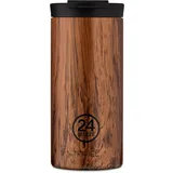 24Bottles Travel Trinkbecher 600 ml sequoia wood Braun Herren