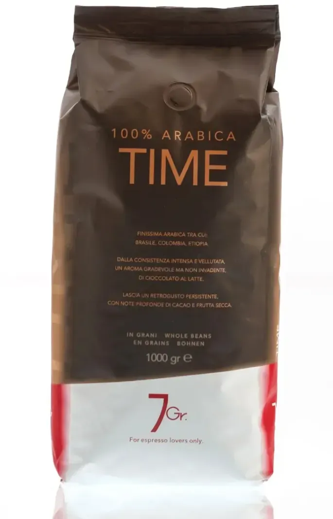 7 Gr. | Espressobohnen Time 100% Arabica 1 kg