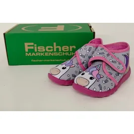 Fischer Hausschuhe grau 21