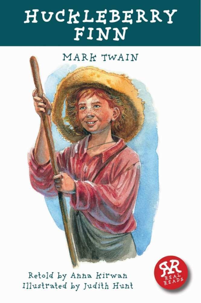 Real Reads / Huckleberry Finn - Mark Twain  Anna Kirwan  Kartoniert (TB)