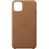 Apple iPhone 11 Pro Max Leder Case sattelbraun