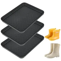 Bafumiu Schuhabtropfschale 3er Set, Schuhmatte Abtropfmatte 35 x 27,5