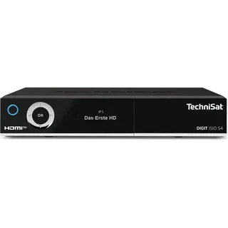 TechniSat Digit Isio S4 (DVB-S2, DVB-S, CI+-Schacht), TV Receiver, Schwarz