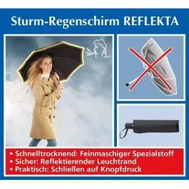 Maximex Sturm-Regenschirm REFLEKTA