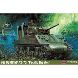 ACADEMY 493562 1:35 USMC M4A2 75 Pazifik-Schauplatz