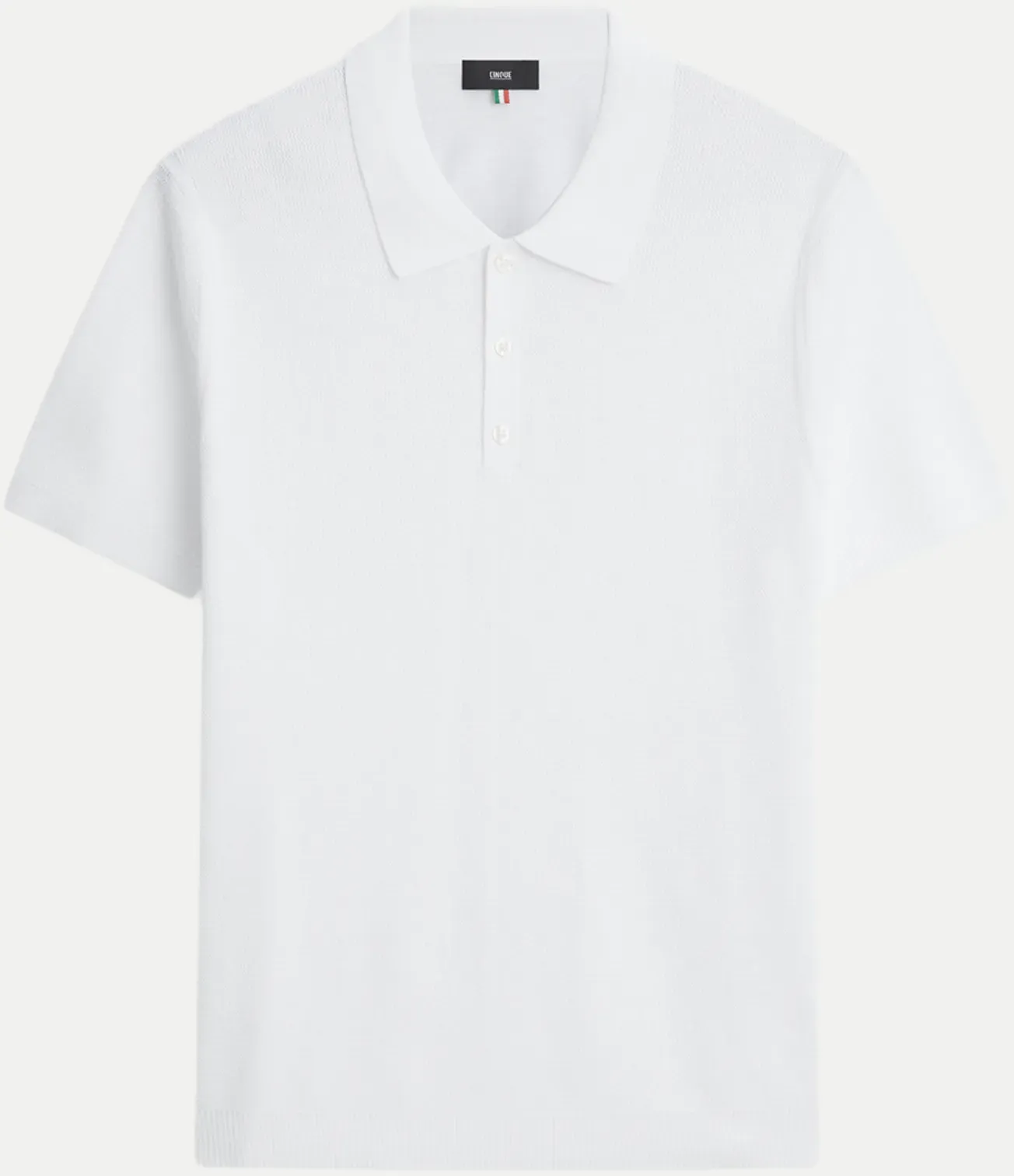 Kurzarmpullover Weiß XL