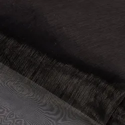 Organza "Delhi", schwarz