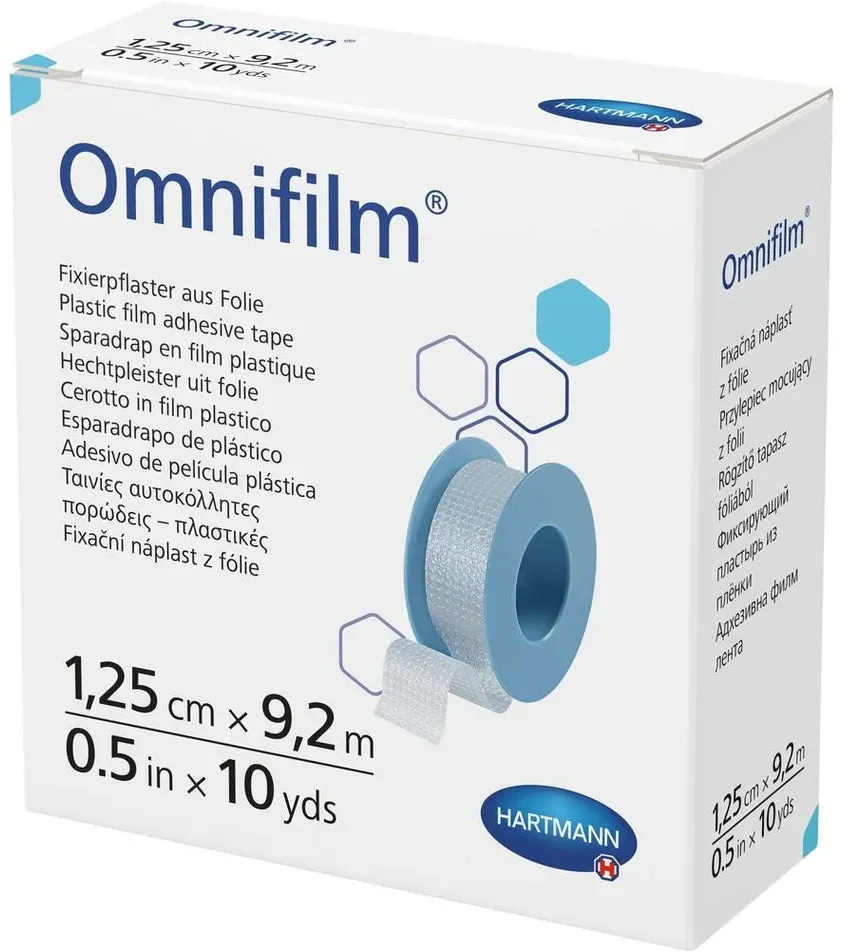 Omnifilm Fixierpflaster Folie 1,25 cmx9, 1 St