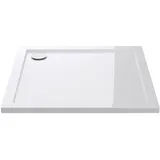 mai & mai Duschwanne 75x75x4cm Duschtasse aus hochwertigem Acryl Faro in weiß, Form: Quadratisch