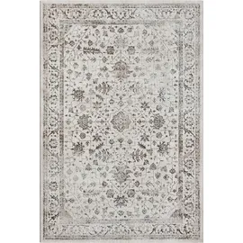 MERINOS Teppich MERINOS "Creation 50112", beige (creme), B:140cm H:10mm L:200cm, Polyester, Teppiche, Teppich, elegant, glänzend, Kurzflor, pflegeleicht, Wohnzimmer