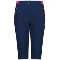 CMP Damen Shorts WOMAN CAPRI Pant blue-fuxia 34