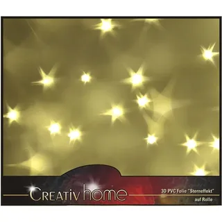 Gasper 3D Sterneffekt Folie aus PVC 50 x 300 cm