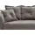 Home Affaire 2,5-Sitzer HOME AFFAIRE "Baggio, Breite 196 cm zeitlos & elegant, bequem", grau (grau, braun), B:196cm H:94cm T:103cm, 100% Polyester, Sofas, schwarze Metallfüße