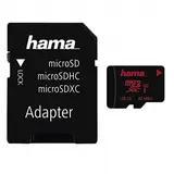 Hama microSDXC 128GB Class 3 UHS-I + SD-Adpater