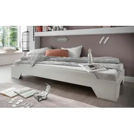 Massivholz Denver 95 x 26 cm Weiß