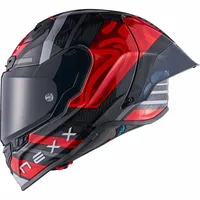 NEXX X.r3r Swirl Integralhelm - Red - M